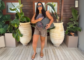 Mix de Estampas em Comporta: Meu Look de Domingo com Personalidade
