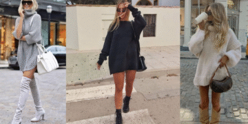 Vestido-suéter: a tendência que vai dominar o outono europeu 2025/2026
