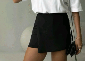 Saia preta curta: o clássico que atravessa estações com elegância