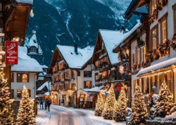 Montreux: a cidade suíça que vira magia no Natal